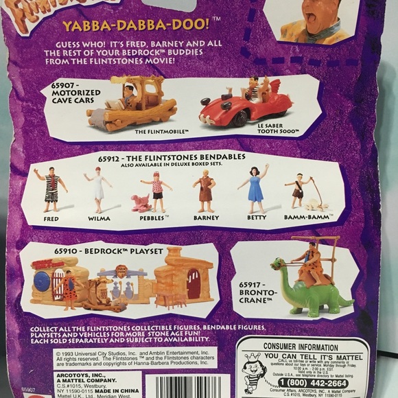 THE FLINTSTONES Motorized Cave Car, Fred&Wilma - Picture 13 of 16